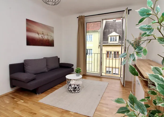 Flataid Annenstrasse Bahnhof * Štýrský Hradec